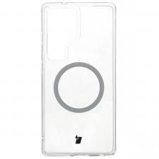 Carcasa Bizon CrystalO cu MagSafe compatibila cu Samsung Galaxy S25 Ultra, Transparent