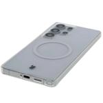 Carcasa Bizon CrystalO cu MagSafe compatibila cu Samsung Galaxy S25 Ultra, Transparent 7 - lerato.ro