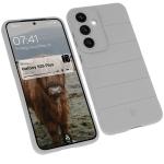 Carcasa Bizon Tur compatibila cu Samsung Galaxy S25 Plus, Light Grey 3 - lerato.ro