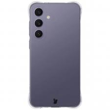 Carcasa Bizon Salpa compatibila cu Samsung Galaxy S25 Plus, Transparent