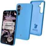 Carcasa Bizon Soft compatibila cu Samsung Galaxy S25 Plus, Albastru 3 - lerato.ro