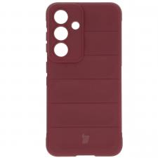 Carcasa Bizon Tur compatibila cu Samsung Galaxy S25, Dark Purple