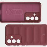 Carcasa Bizon Tur compatibila cu Samsung Galaxy S25, Dark Purple 7 - lerato.ro