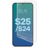 Set 2 folii protectie Bizon Hydrogel compatibile cu Samsung Galaxy S25 / S24, Transparent 6 - lerato.ro
