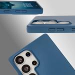 Carcasa Bizon Shell compatibila cu Samsung Galaxy S25 Ultra, Albastru 5 - lerato.ro