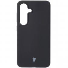 Carcasa Bizon Soft compatibila cu Samsung Galaxy S25, Negru