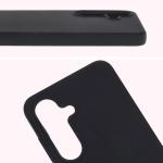 Carcasa Bizon Soft compatibila cu Samsung Galaxy S25, Negru 6 - lerato.ro