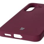 Carcasa Bizon Soft compatibila cu Samsung Galaxy S25, Dark Purple 4 - lerato.ro