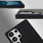 Carcasa Bizon Shell compatibila cu Samsung Galaxy S25 Ultra, Negru 5 - lerato.ro