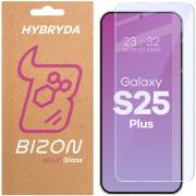 Folie sticla securizata Bizon Glass Mule compatibila cu Samsung Galaxy S25 Plus, Transparent