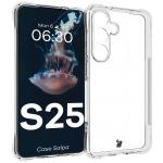 Carcasa Bizon Salpa compatibila cu Samsung Galaxy S25, Transparent 3 - lerato.ro