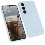 Carcasa Bizon Tur compatibila cu Samsung Galaxy S25, Light Blue 3 - lerato.ro