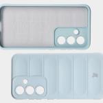 Carcasa Bizon Tur compatibila cu Samsung Galaxy S25, Light Blue 7 - lerato.ro