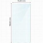 Set 2 folii sticla securizata Bizon Glass Clear Duo compatibile cu Samsung Galaxy S25 Ultra, Transparent 3 - lerato.ro