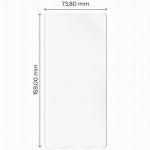 Folie protectie Bizon Hydrogel compatibila cu Samsung Galaxy S25 Ultra, Transparent 3 - lerato.ro