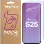 Folie sticla securizata Bizon Glass Mule compatibila cu Samsung Galaxy S25, Transparent 2 - lerato.ro