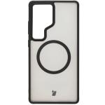 Carcasa Bizon MatteO cu MagSafe compatibila cu Samsung Galaxy S25 Ultra, Negru 2 - lerato.ro