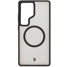 Carcasa Bizon MatteO cu MagSafe compatibila cu Samsung Galaxy S25 Ultra, Negru