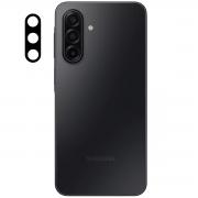 Set de 2 protectii camera foto Bizon Glass Lens compatibila cu Samsung Galaxy A17 5G, Negru