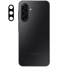Set de 2 protectii camera foto Bizon Glass Lens compatibila cu Samsung Galaxy A17 5G, Negru