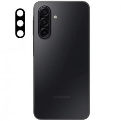 Set de 2 protectii camera foto Bizon Glass Lens compatibila cu Samsung Galaxy A17 5G, Negru