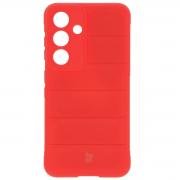 Carcasa Bizon Tur compatibila cu Samsung Galaxy S25, Rosu
