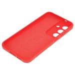 Carcasa Bizon Tur compatibila cu Samsung Galaxy S25, Rosu 5 - lerato.ro
