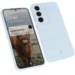 Carcasa Bizon Tur compatibila cu Samsung Galaxy S25 Plus, Light Blue 3 - lerato.ro