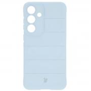 Carcasa Bizon Tur compatibila cu Samsung Galaxy S25 Plus, Light Blue