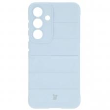Carcasa Bizon Tur compatibila cu Samsung Galaxy S25 Plus, Light Blue