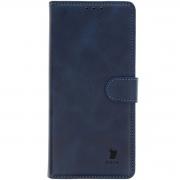 Husa flip cover Bizon Pocket compatibila cu Samsung Galaxy S25 Ultra, Navy Blue