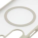 Carcasa Bizon MatteO cu MagSafe compatibila cu Samsung Galaxy A17 5G, Bej 4 - lerato.ro