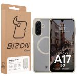 Carcasa Bizon MatteO cu MagSafe compatibila cu Samsung Galaxy A17 5G, Bej 8 - lerato.ro