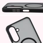 Carcasa Bizon MatteO cu MagSafe compatibila cu Samsung Galaxy A17 5G, Negru 5 - lerato.ro
