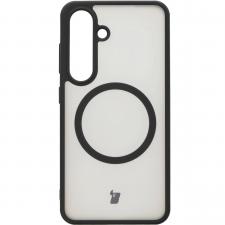 Carcasa Bizon MatteO cu MagSafe compatibila cu Samsung Galaxy S25, Negru