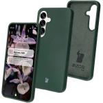 Carcasa Bizon Soft compatibila cu Samsung Galaxy S25, Dark Green 3 - lerato.ro