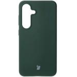 Carcasa Bizon Soft compatibila cu Samsung Galaxy S25, Dark Green 2 - lerato.ro