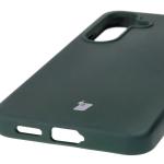 Carcasa Bizon Soft compatibila cu Samsung Galaxy S25, Dark Green 4 - lerato.ro