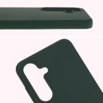 Carcasa Bizon Soft compatibila cu Samsung Galaxy S25, Dark Green 6 - lerato.ro