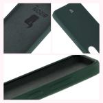 Carcasa Bizon Soft compatibila cu Samsung Galaxy S25, Dark Green 7 - lerato.ro