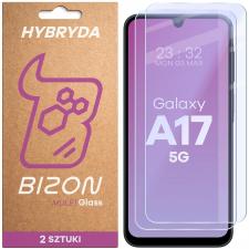 Set 2 folii sticla securizata Bizon Glass Mule Duo compatibile cu Samsung Galaxy A17 5G, Transparent