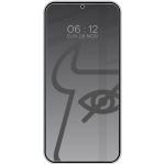 Set 2 folii sticla securizata Bizon Glass Clear Shadow Duo Privacy compatibile cu Samsung Galaxy S25 / S24, Negru 4 - lerato.ro