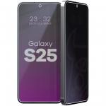 Folie sticla securizata Bizon Glass Mule Shadow Privacy compatibila cu Samsung Galaxy S25, Negru 4 - lerato.ro