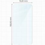 Folie sticla securizata Bizon Glass Clear 2 compatibila cu Samsung Galaxy S25 Plus / S24 Plus, Transparent 3 - lerato.ro