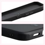 Carcasa Bizon MatteO cu MagSafe compatibila cu Samsung Galaxy S25 FE, Negru 6 - lerato.ro