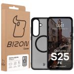 Carcasa Bizon MatteO cu MagSafe compatibila cu Samsung Galaxy S25 FE, Negru 8 - lerato.ro