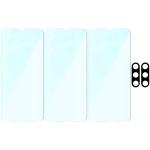 Set protectie 4in1 Bizon Glass Clear Pack, 3 folii sticla ecran + 1 folie sticla camera foto, compatibil cu Samsung Galaxy A17 5G, Transparent 7 - lerato.ro