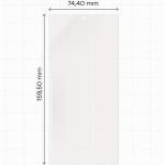 Folie protectie Bizon Glass Film Sun compatibila cu Samsung Galaxy S25 Ultra, Transparent 3 - lerato.ro