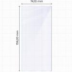 Set 2 folii sticla securizata Bizon Glass Mule Duo compatibile cu Samsung Galaxy S25 Ultra, Transparent 3 - lerato.ro
