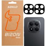 Set de 2 protectii camera foto Bizon Glass Lens compatibila cu Xiaomi Redmi Note 15 Pro 5G, Negru 3 - lerato.ro